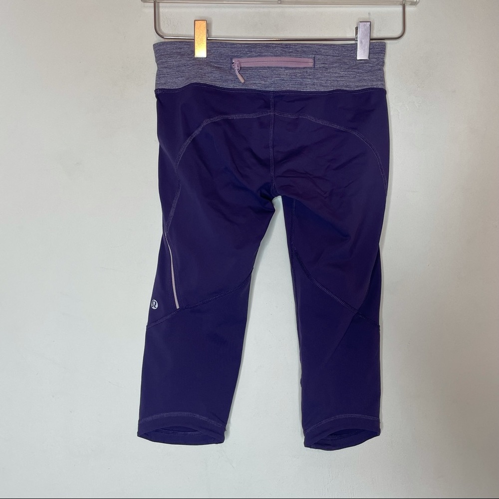Lululemon Run: Excel Crop Concord Grape 4 - image 6
